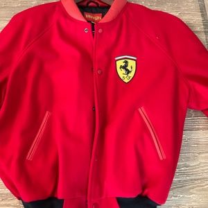 Red Ferrari Wool Jacket, size L
